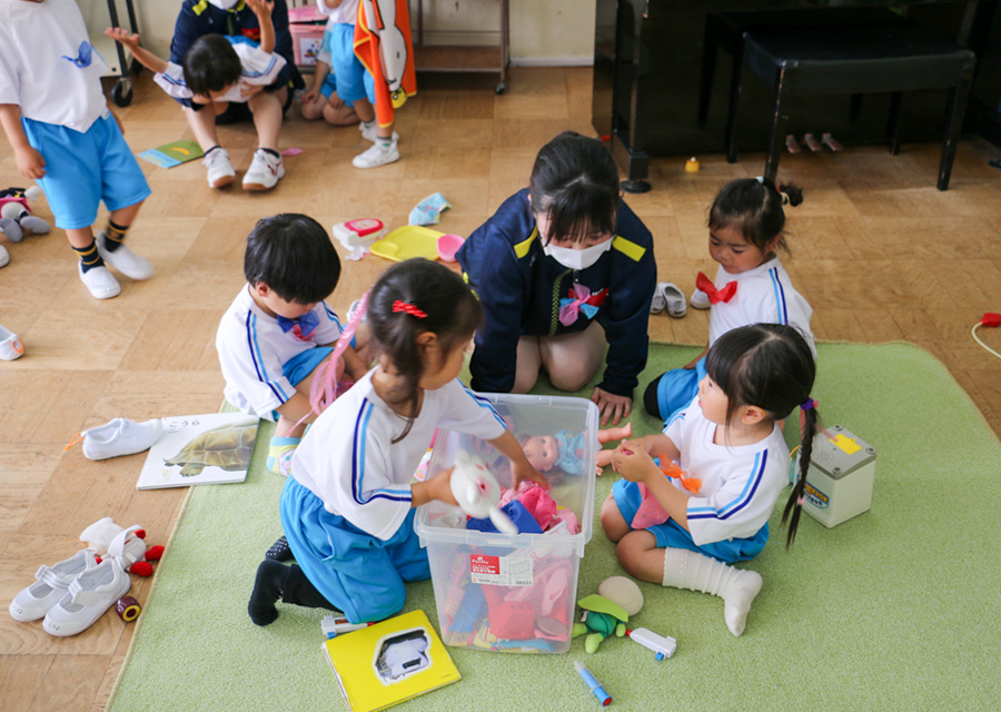 幼稚園交流学習（３年）